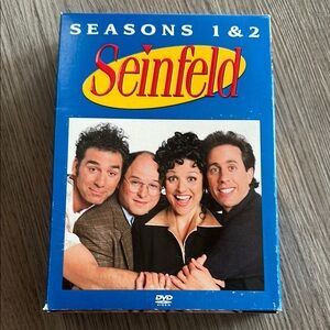 Seinfeld Seasons 1 & 2 DVD Box Set - Blue